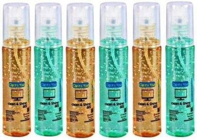 WAWA Liquid Cleaning Gel with Cloth to Clean Mobile/Laptop Screen W9 for Computers, Gaming, Laptops, Mobiles(LCD Cleaning Kit Clean & Shine Cleaner Fluid Gel Multi-Purpose Cleaning Kit W9)