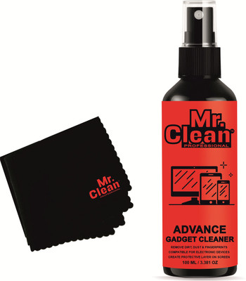 MCP Gadget Cleaner Spray 100ml with 1Pcs Microfiber Cloth Suitable for Computers, Gaming, Mobiles, Laptops(Gadget Cleaner Kit - Gentle & Effective Cleaning Solution)