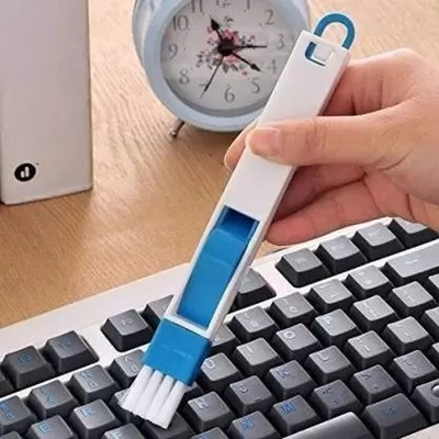 Philocaly Enterprise PLASTIC WINDOW SLOT KEYBOARD WARDROBE DUST REMOVAL CLEANING BRUSH for Computers, Laptops(PLASTIC WINDOW SLOT KEYBOARD WARDROBE DUST REMOVAL CLEANING BRUSH)