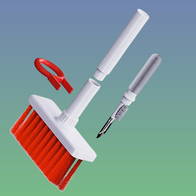 TREVIX 5in1 Cleaner Wiping Keyboard for Laptops, Computers, Gaming, Mobiles(5in1keybboard661)