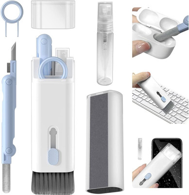 BSRENTERPRISEZ 7 in 1 Cleaning Kit for mobile, airpod cleaning phone and laptop cleaning kit for Computers, Laptops, Mobiles(7In1 Multifunctional Cleaning Kit for Keyboard,Airpods,Phone&computer\Laptop.-1)