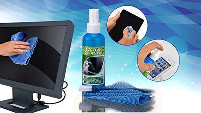 SANEHA cleaning kit for Computers(Ranz screen cleaning kit for laptop tv(100ml))