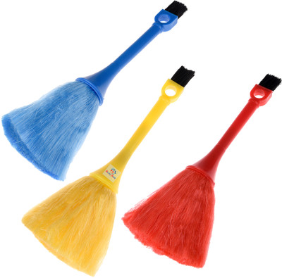 Heart Home Computer Brush|Computer Keyboard Brush|Kitchen Duster|Pack of 3|Multicolor for Computers(73HH12032)