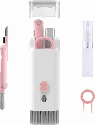 Smartsolutions Multifunctional 7-in-1 Cleaning Kit for Earbuds Gadget Mobile for Laptops, Mobiles, Computers(1)