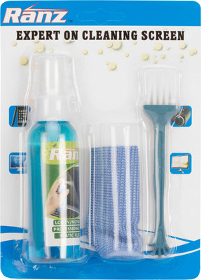 Ranz RZ 3 in 1 Screen Cleaning Kit for Laptops(RZ-0001)