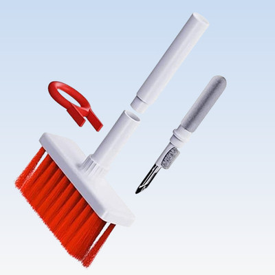 juggaris Brush Typing Board Wiping 5in1 for Laptops, Computers, Gaming, Mobiles(5in1keybboard56)