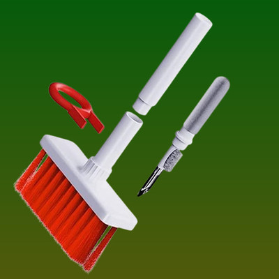 Ulvora Bristle Keyboard Scrubbing 5in1 for Laptops, Computers, Gaming, Mobiles(5in1keybboard718)