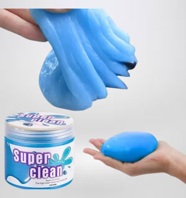 GRANSI SuperClean Magic Cleaning Gel Dust Remover Flexible Reusable Soft Gel_F12 for Laptops(Super Clean - 3)