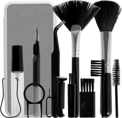 RHONNIUM Multi-functional 18-in-1 Smart Cleaning Kit Tool Set for Computers, Laptops, Mobiles(ECK-13)