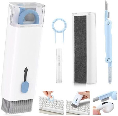 Nizix Electronic Cleaner Kit | 3-in-1 AirPods Pen + Keyboard Brush & Tools for Laptops, Computers(Cleaning Kit)