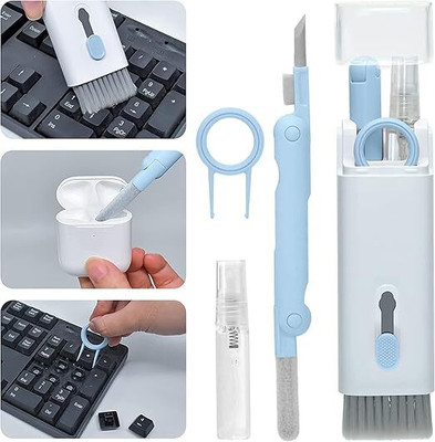 Navya TechWipe 7-in-1 Electronic Gadget Cleaning Kit for Computers, Laptops, Mobiles(7 in 1 Electronics Cleaner Kit, Portable Multifunctional Cleaning Tool)