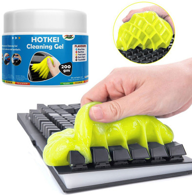 HOTKEI (200 gm)Multipurpose Laptop Pc Computer Keyboard Dust Cleaner Cleaning Slime Gel for Computers, Laptops, Mobiles, Gaming(Pack of 1)