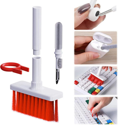 CSOK Keyboard Cleaner 5 in 1 Multi-Function Cleaning Soft Brush for Laptops, Computers, Gaming(Keyboard cleaner)