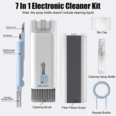 TURIK 7 IN 1 ELECTRONIC CLEANER KIT for Computers, Laptops(JGF45369)