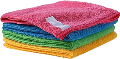 KleanShine Extra Soft and Super Absorbent Electronics Screen Laptop Computer Cleaner Towel for Computers, Gaming, Laptops, Mobiles((Random Designs & Color) (40x 40 CM) (Pack of 4)