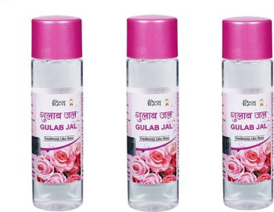PATANJALI DIVYA ROSE WATER 120ML*3PCS