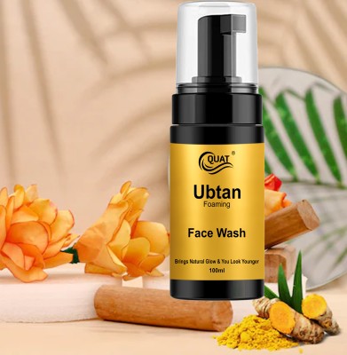 QUAT 'Effervescent Beauty: Ubtan Foam  for Radiant Skin'' Face Wash(100 ml)