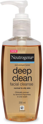 NEUTROGENA Deep Clean Facial Cleanser(200 ml)