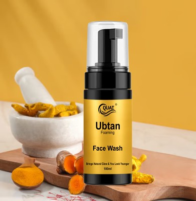 QUAT 'Ubtan Glow Infusion: Foaming  for Radiant Skin'' Face Wash(100 ml)