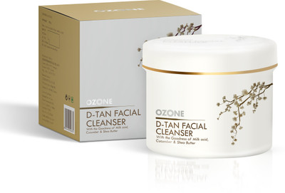 OZONE D Tan Facial Cleanser with the Goodness of Cucumber, Milk & Shea Butter Face Wash(500 g)
