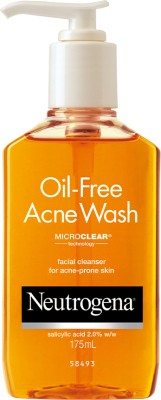 NEUTROGENA Oil-free Acne Wash Facial Cleanser Face Wash(175 ml)