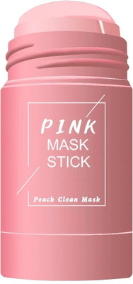 YAWI Pink Stick for Face Purifying Clay Stick Mask For Deep Cleaning Face Wash(40 g)