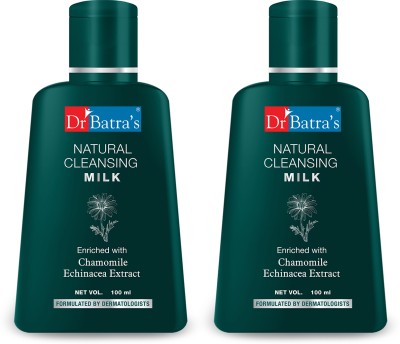 Dr Batra's Cleansing Milk 100ml-2Pcs DR554(200 ml)