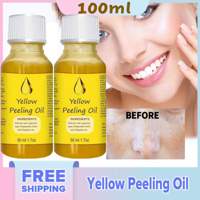 REGLET Body Whitening Yellow Peeling Oil for Remove Small Dark Circle(100 ml)