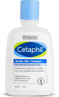 Cetaphil Gentle Skin Cleanser With Mild, Non Irritating Formula For All Skin Types Face Wash(125 ml)