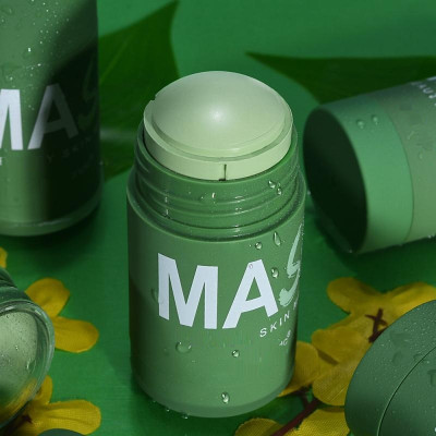 Emijun NEW ULTRA AND PERFECT FACE GREEN MUD MASK STICK(40 g)