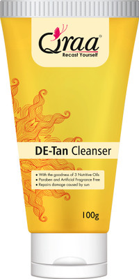 Qraa D-Tan Cleanser(100 g)