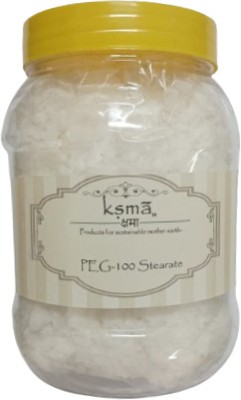 KSMA Peg-100 Stearate For Making Shampoo,Cosmetics,Diy Personal Care Face Wash(400 g)