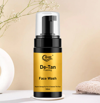 QUAT 'Illuminate & Rejuvenate: De-Tan Foaming  for a Luminous Complexion'' Face Wash(100 ml)