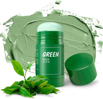 Wonholli Oil Control Purifying Clay Mask Stick Improves Texture of The Skin Face Wash(40 g)