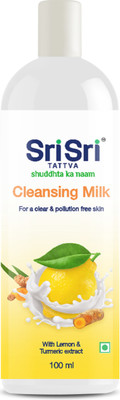 Sri Sri Tattva Cleansing Milk For Clear & Pollution Free Skin  (100 Ml) For Rs. 35 @ 50 %