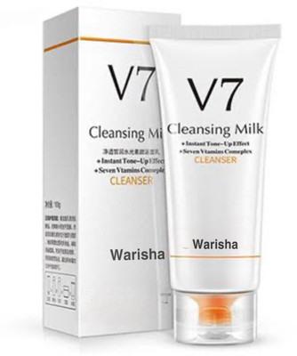 WARISHA V7 milk cleanser Face Wash(100 ml)