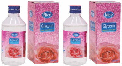 NICE Glycerine ( 2 Pc x 200 ml ) Face Wash(400 ml)