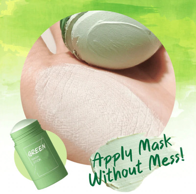 REIMICHI Hydrating Complex Pore Detox Pink Mineral & Green Facial Clay Mask Stick(82 g)