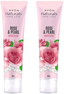 AVON Naturals Rose & Pearl Whitening Cleanser