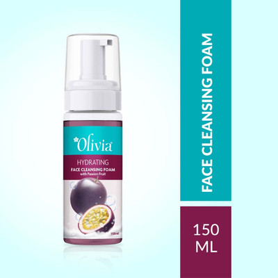 Olivia Hydrating Face Cleansing Foam with Passion Fruit Face Wash(150 ml)