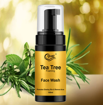 QUAT 'Clear Complexion Champion: Tea Tree Foaming '' Face Wash(100 ml)