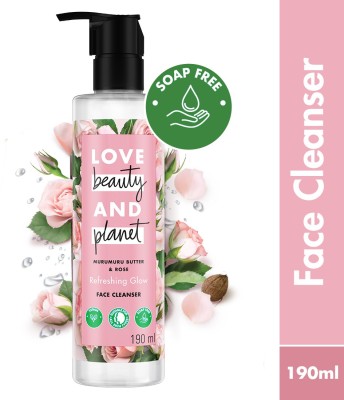 Love Beauty And Planet Murumuru Butter & Rose Face Cleanser(190 ml)