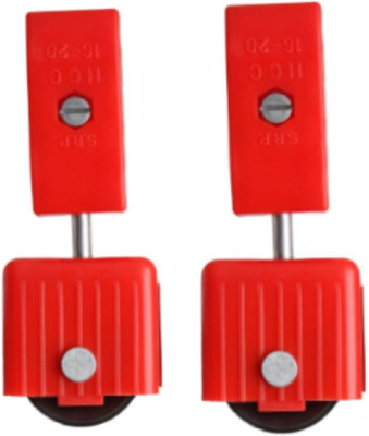 VERNIE 2 pcs Cable Carrier Trolley Climbing Pulley(Red)