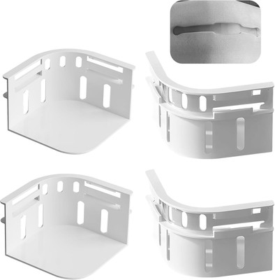 BHAJANSHREE Bedsheet Tucker Tool Midium Plastic Bedsheet Holder(Set of 4, White)