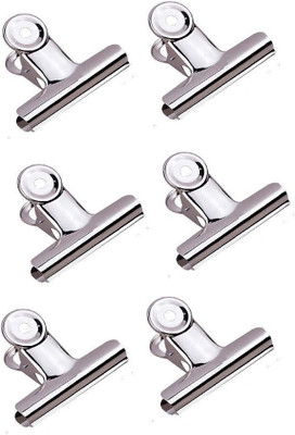 Dynore Stainless Steel 4x3.5 cm Stainless Steel Spring(Set of 6, Silver)
