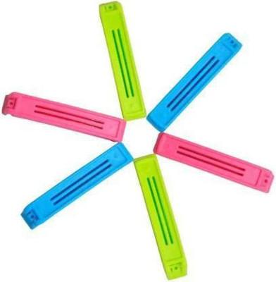Fulkiza Bag Sealing Clips Large, Medium, Small BPA Plastic Plastic Clips(Set of 18, Multicolor)