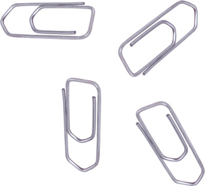JDAM Metal Steel U Paper Clip-GEM Clips for paper arrangement 30mm Steel Durable, Rust Resistant, Reusable Paper Clips for Office, School and home use.(Set of 50, Silver)