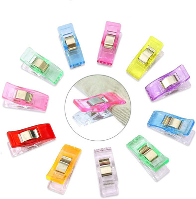 Ser Pheliz 1 Small Plastic swing Clip(Set of 30, Multicolor)