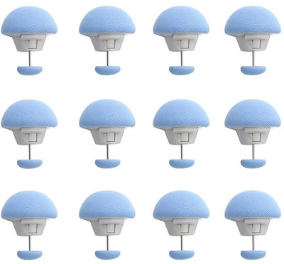 MMTSWorld Bed Sheet Lock Clips 5 cm Plastic Bed Sheet Lock Clips(Set of 12, Blue)