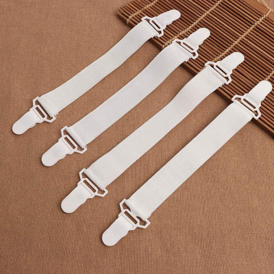 V2H UHK062_Q1 Medium Plastic Bedsheet Tucker(Set of 1, White)